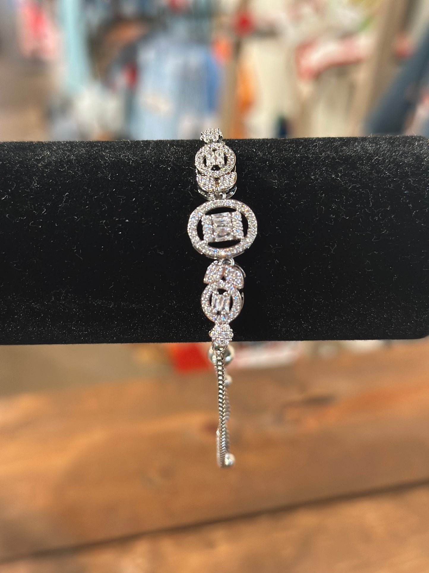 Rectangle Pave Bracelet