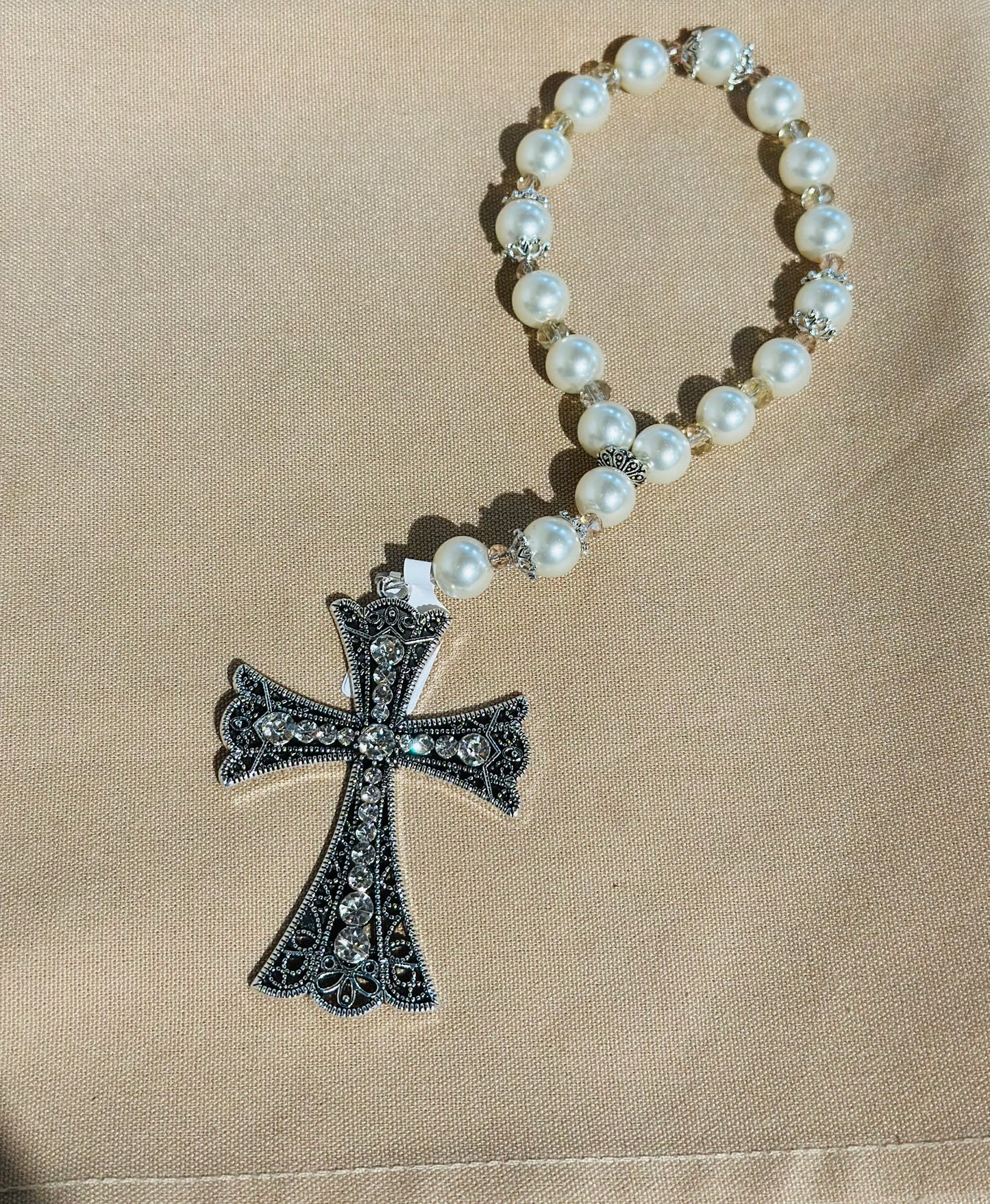 Doorknob Blessing -Cream Pearl