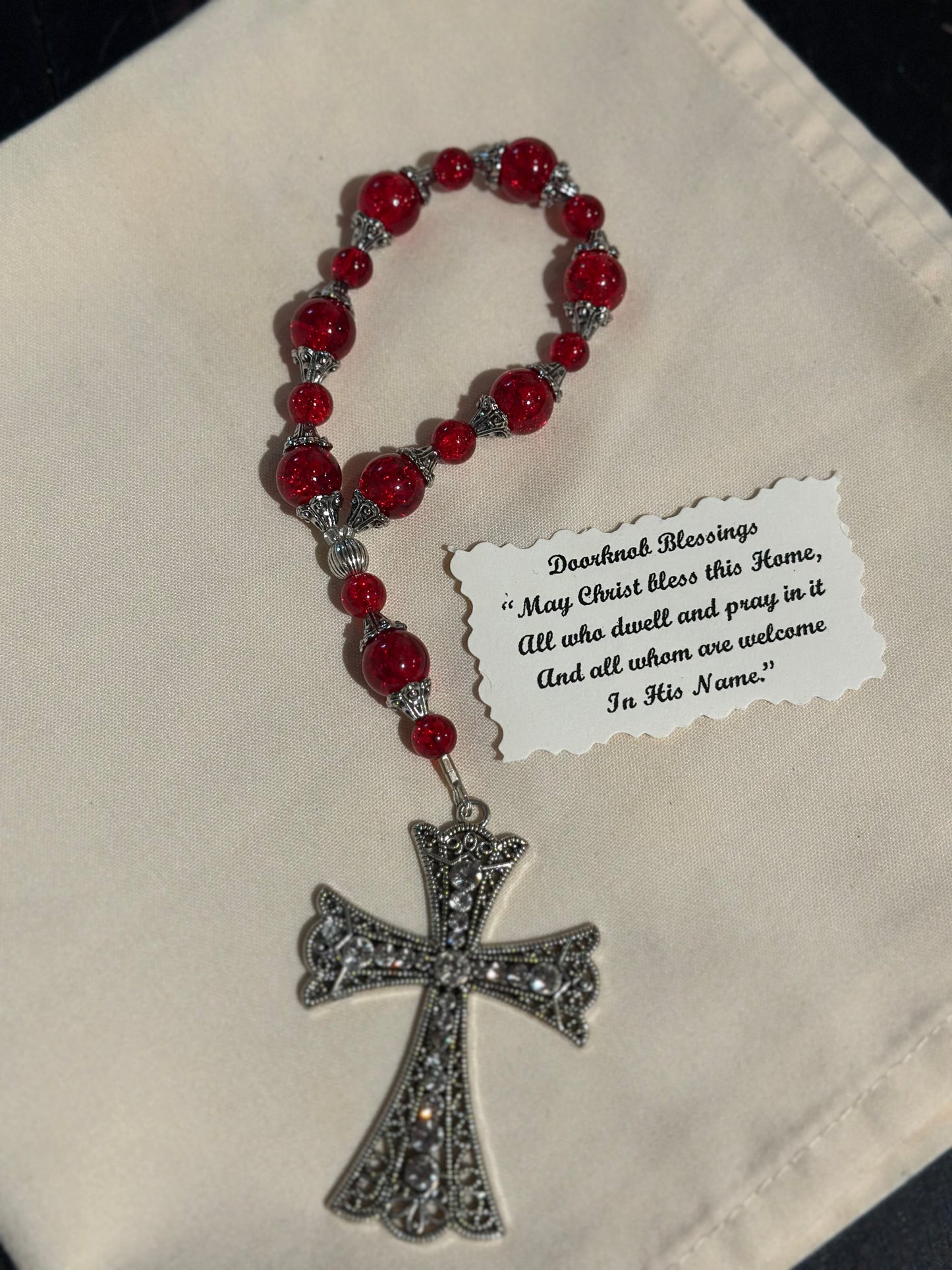 Doorknob Blessing-Red