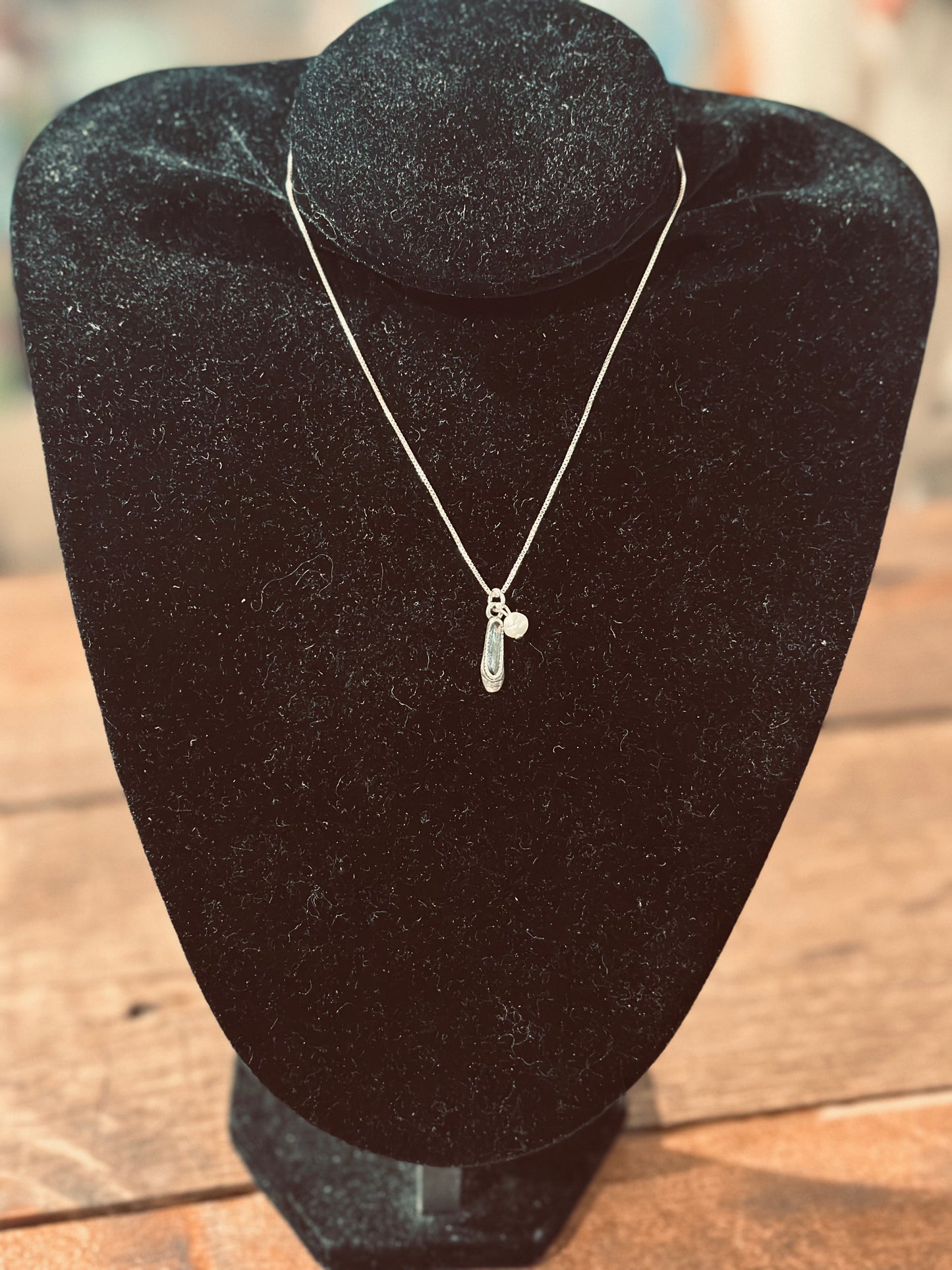 Ballet Shoe 14” Necklace