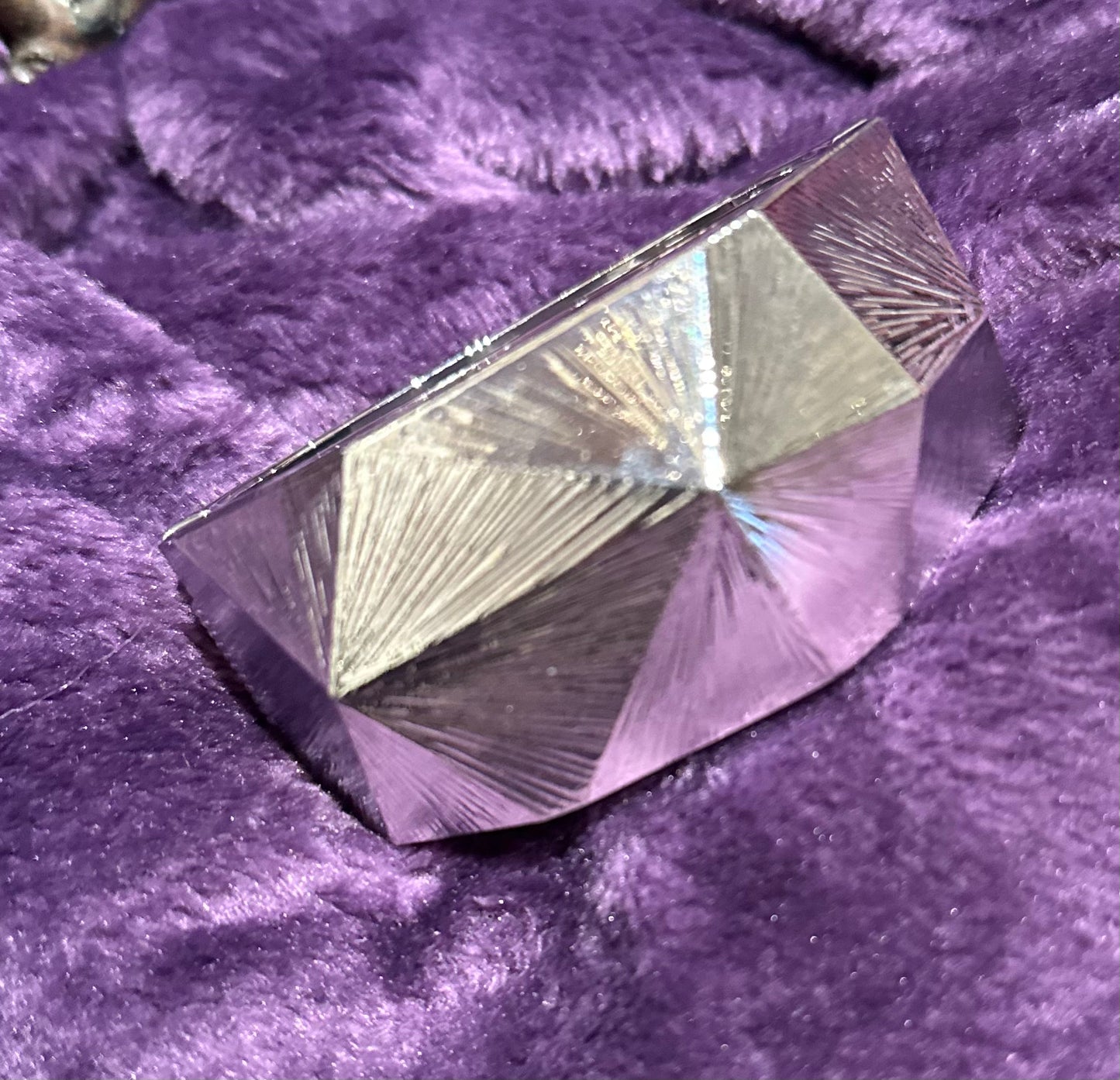 Geometric Bold Silver Bracelet
