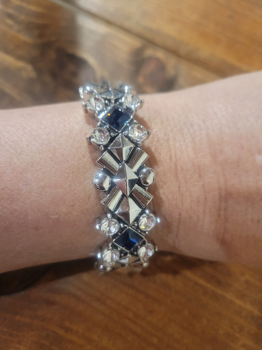Geo Navy Bling