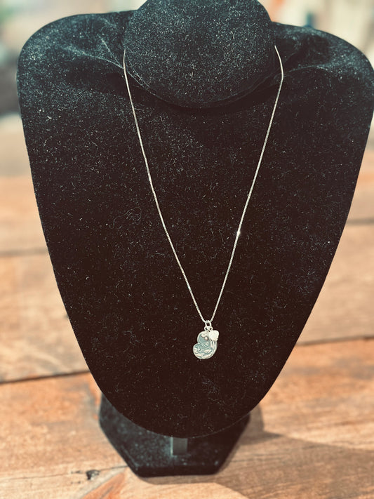 Madonna 18” W/Pearl Necklace