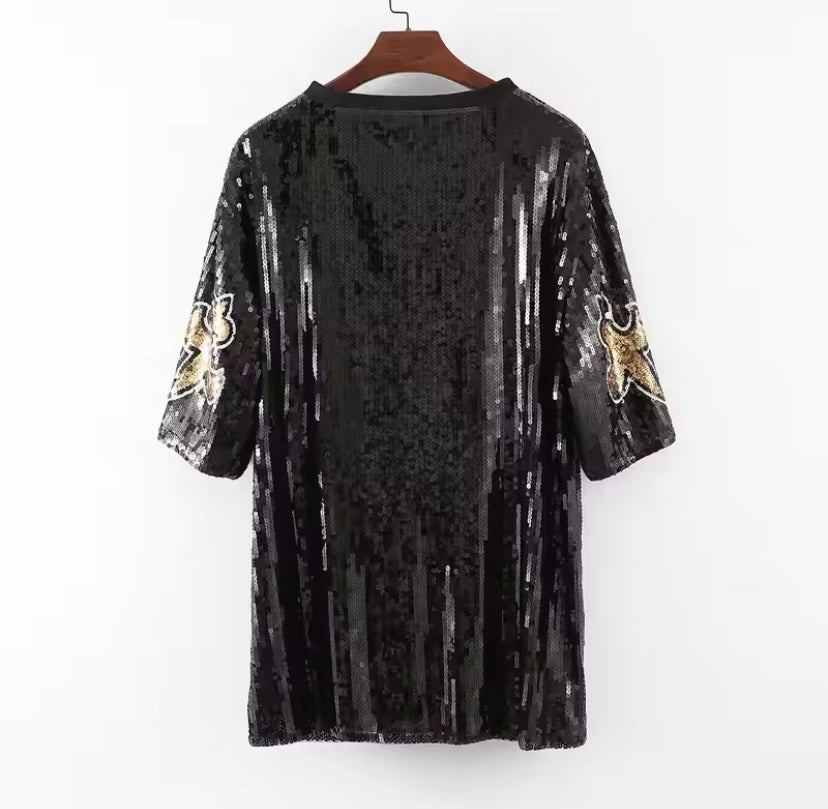 Sequins NO Saints Dress