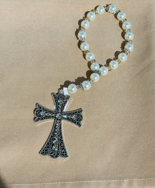 Doorknob Blessing -Cream Pearl