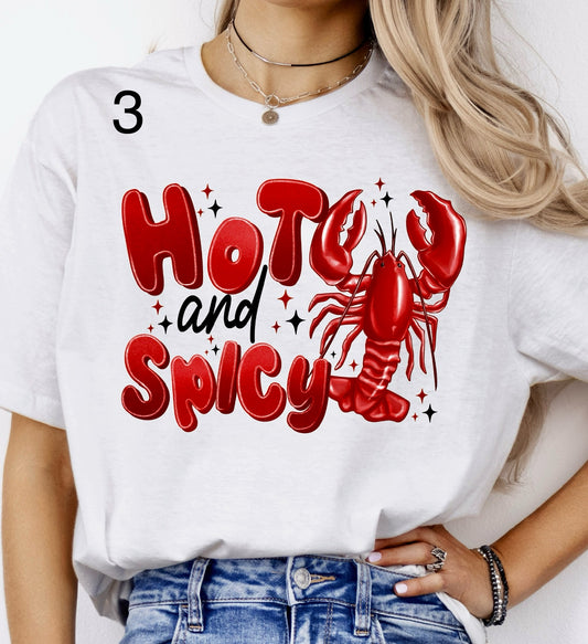 White Hot and Spicy Crawfish