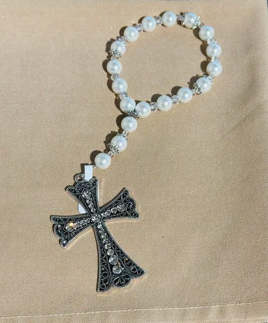 Doorknob Blessing-White Pearl