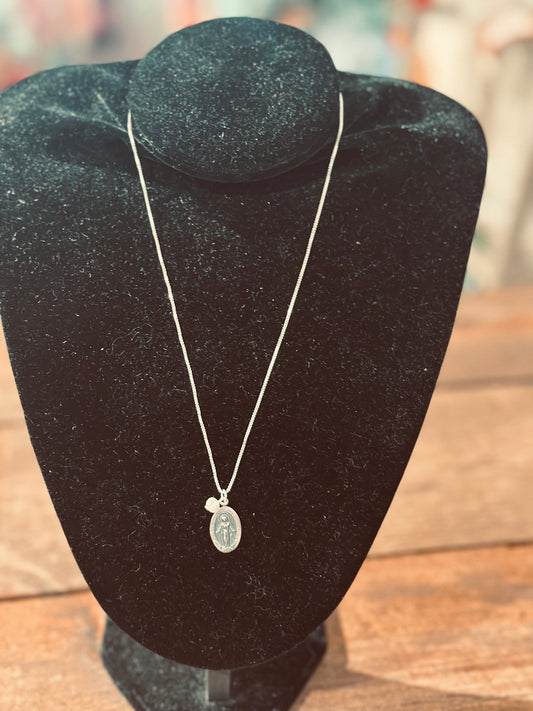 Miraculous W/Pearl 18” Necklace
