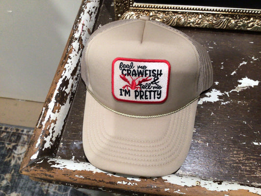 Khaki Crawfish Boil Cap