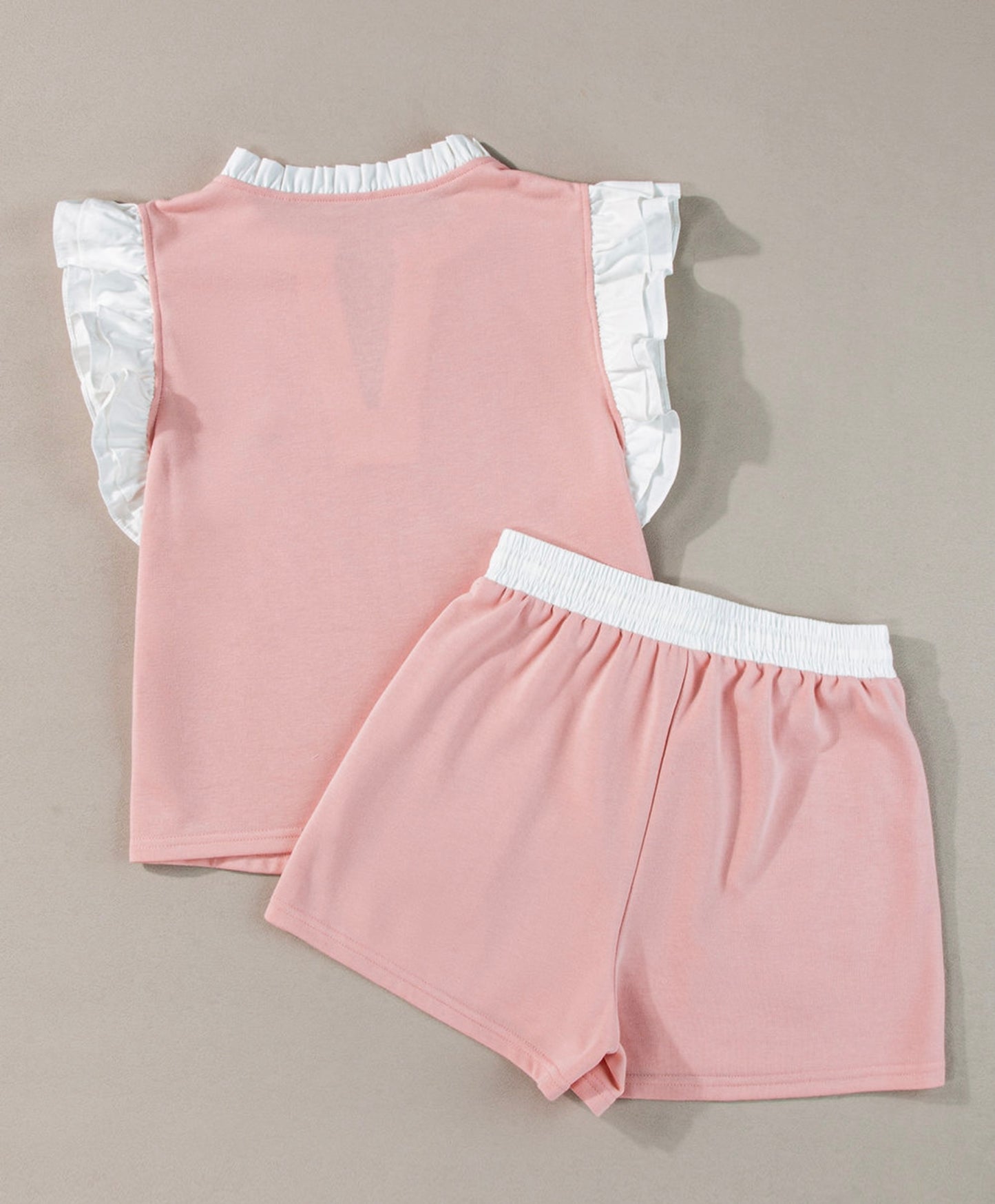 Blush Ruffled Set