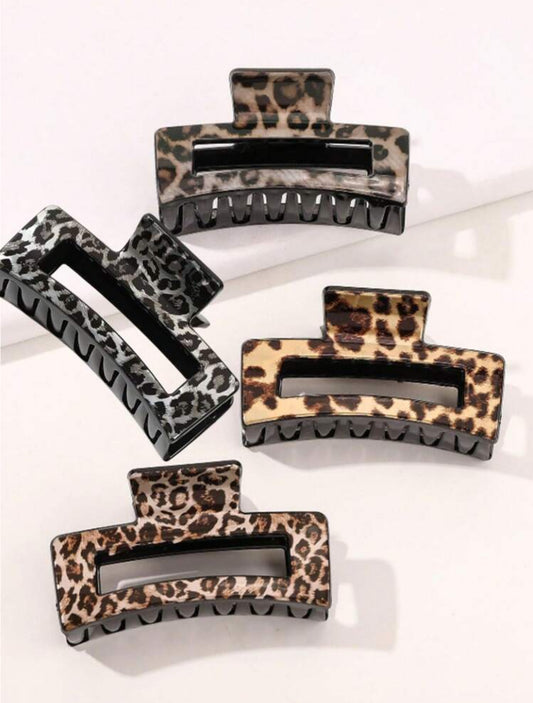 Leopard Hair Claws Medium