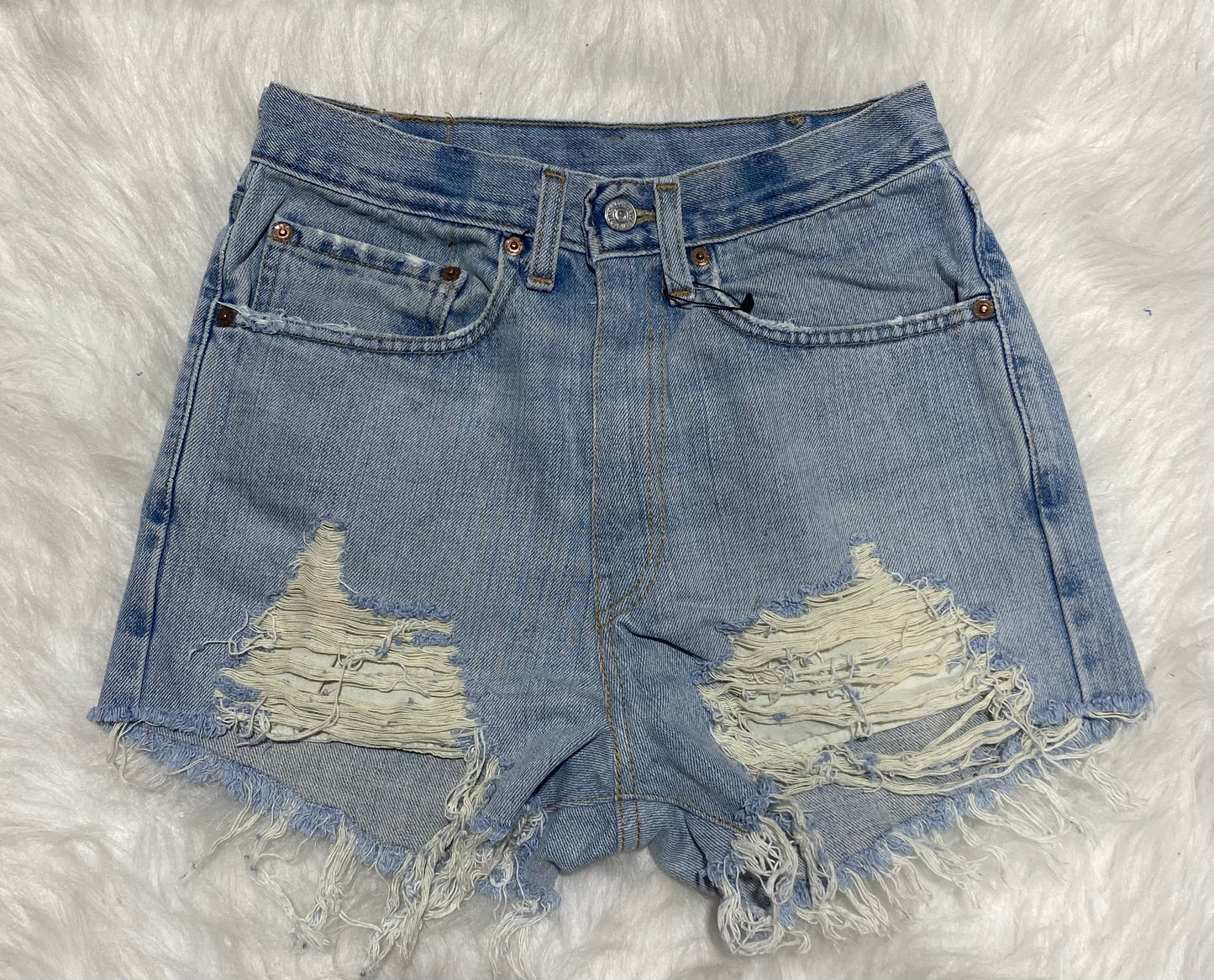 Levi Blue Jean Shorts