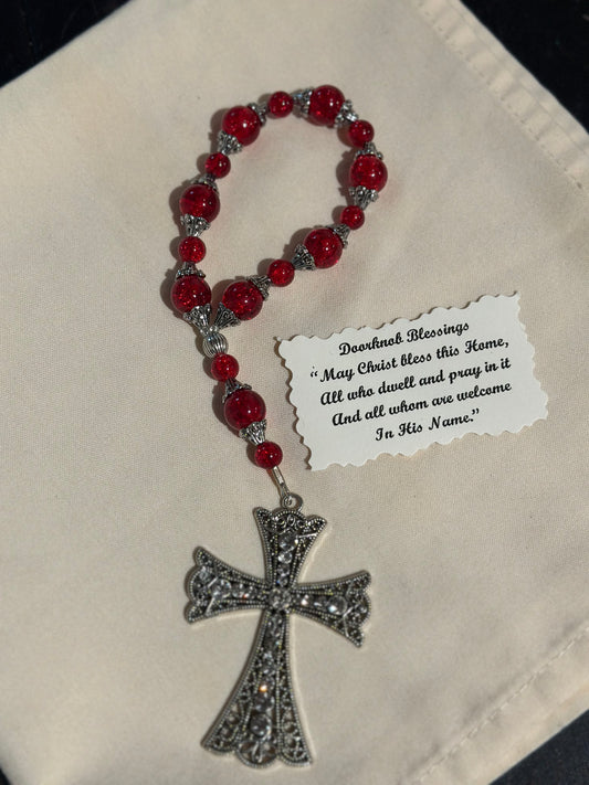 Doorknob Blessing-Red