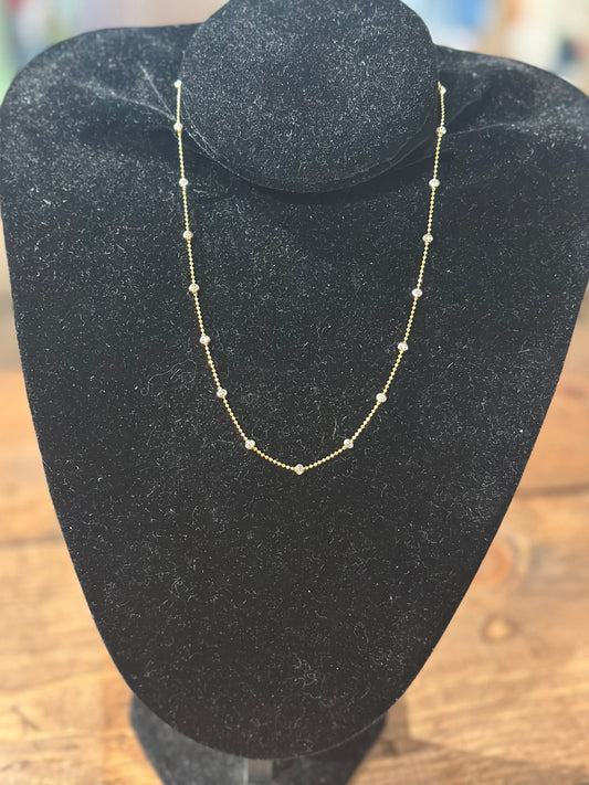 Moon Cut 18” Necklace