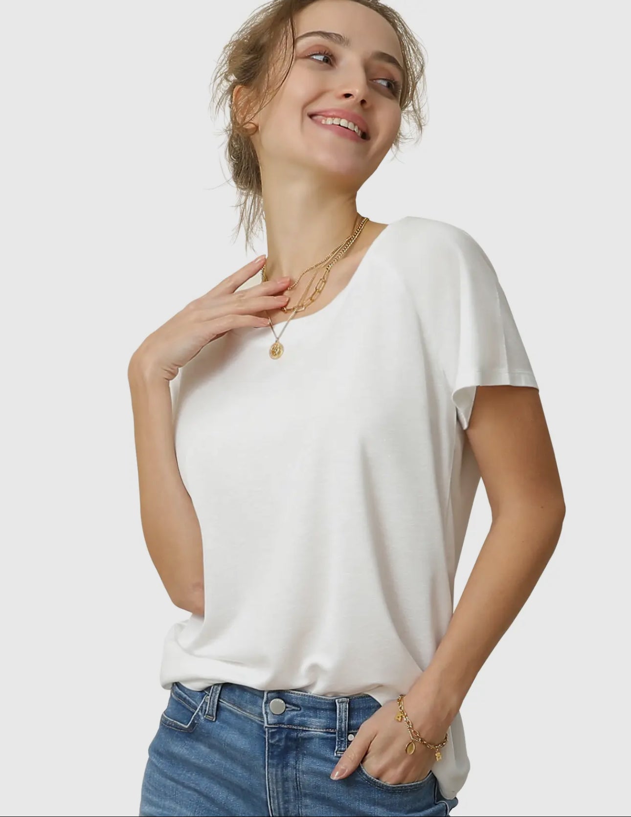 Off White Reglan Top