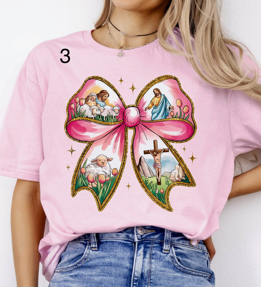 Jesus Bow Pink