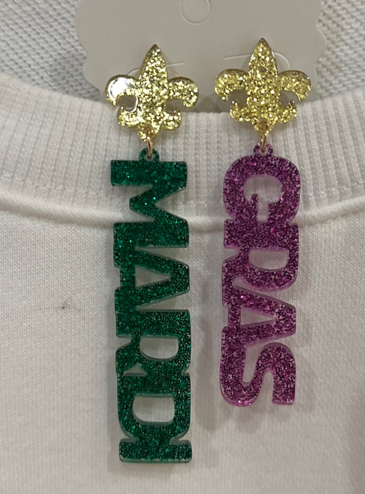 Mardi Gras Letters