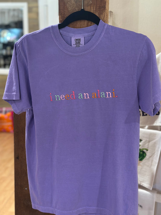 Purple Embroidery - I need an alani