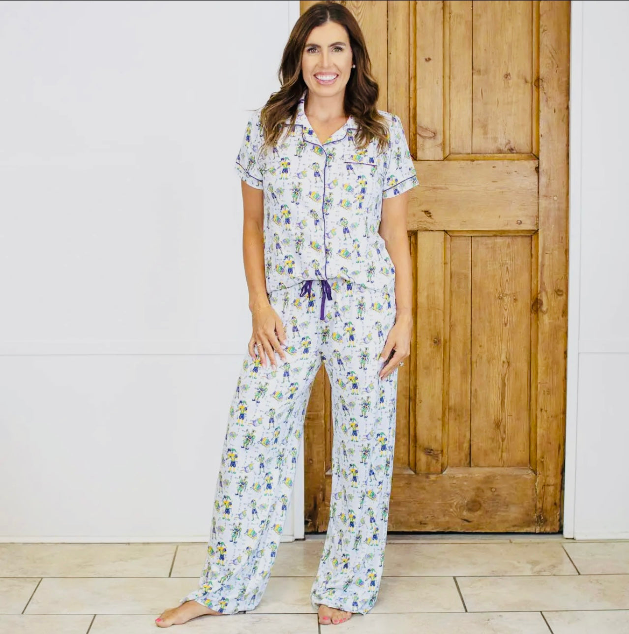 Mardi Gras Jester Pant Set