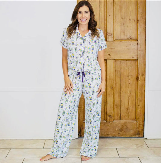 Mardi Gras Jester Pant Set