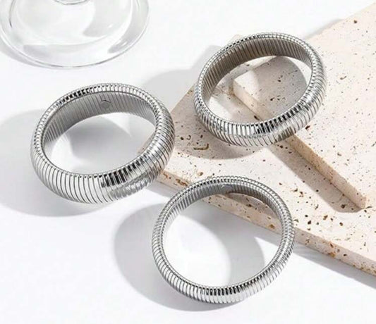 Silver Vintage Bangle