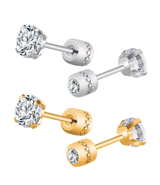 Baby Crystal Stud Earrings