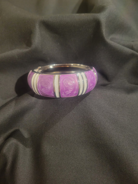 Pearly Purple Bangle